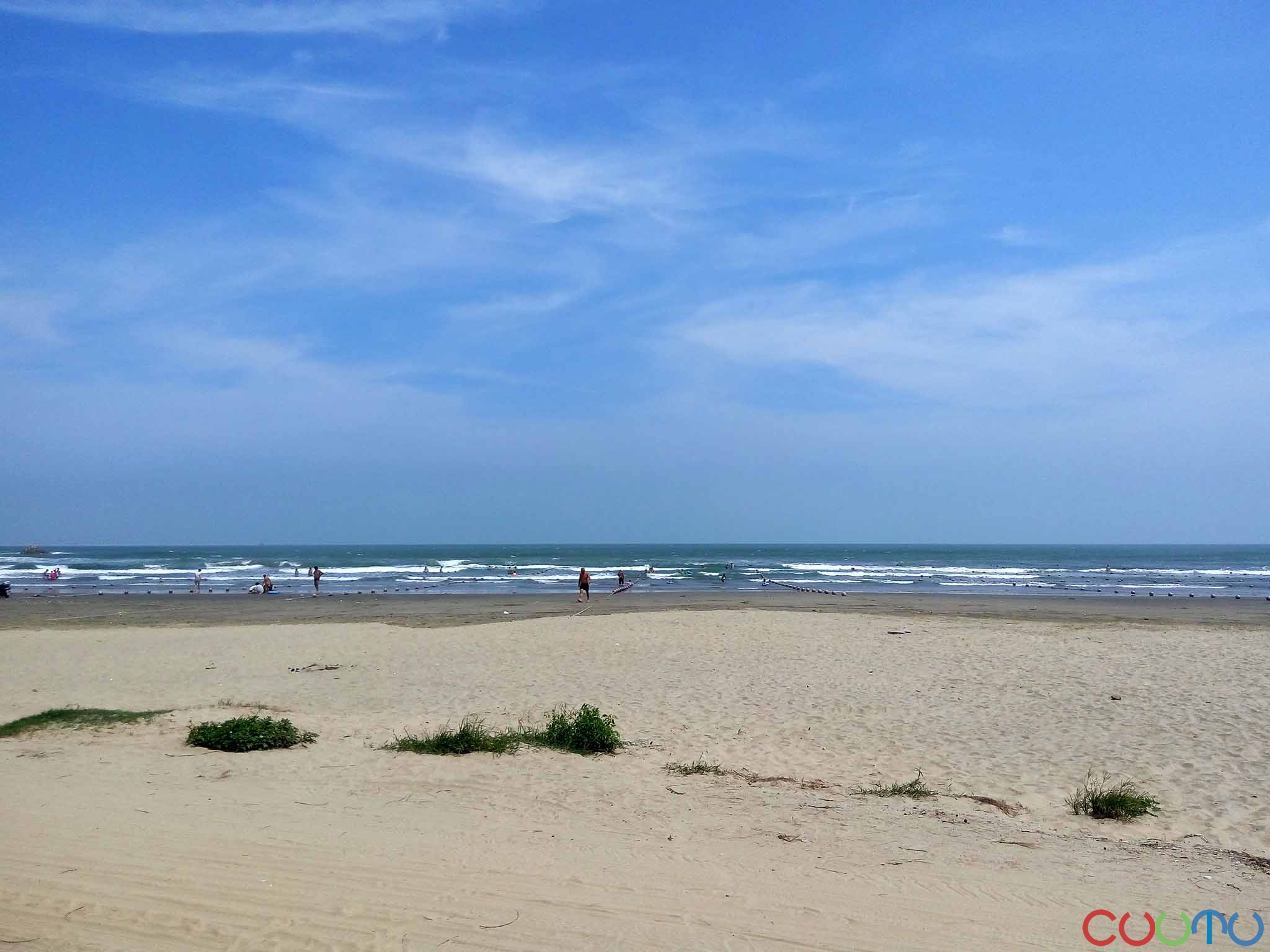 汕头没有开发的海滩浴场
